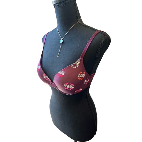 Victoria's Secret PINK Wear Everywhere Push-Up Bra 32D - Picture 10 of 11